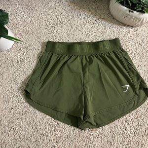 Gymshark: Green Shorts